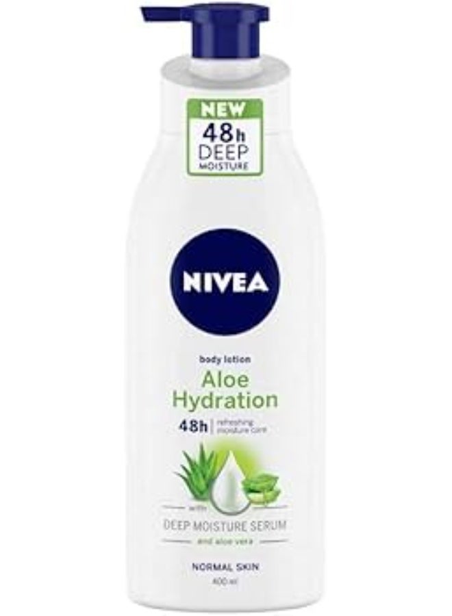 Nivea Aloe Hydration Body Lotion, 400ml Bottle - Image 1